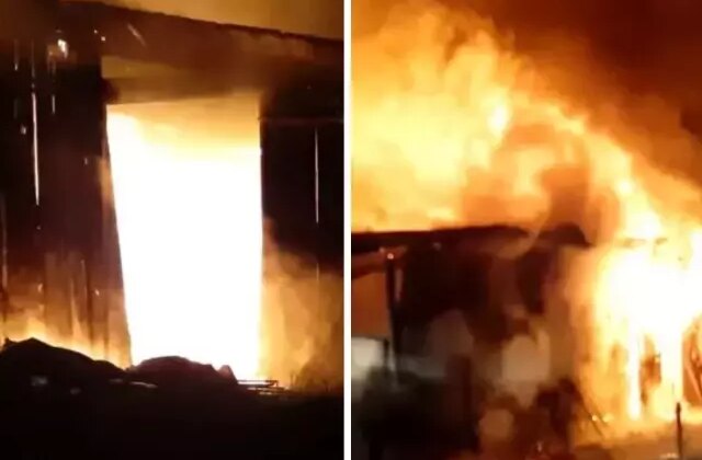 Kümesi alev alev yanan adamın dedikleri şaşırttı