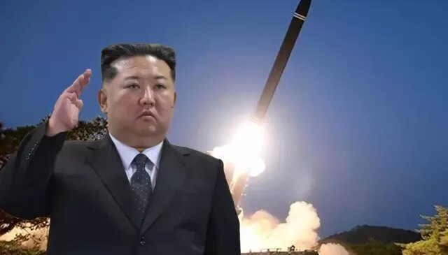 Düşman kardeşler gerildi! Kim füzeleri peş peşe ateşledi