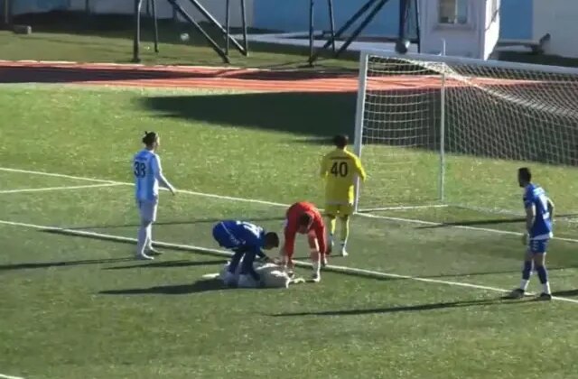 Maçta sahaya giren köpeğin yaptığı şey görenleri hayrete düşürdü