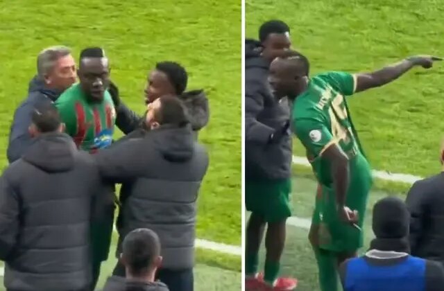 Maçtan günler sonra ortaya çıkan görüntü! Mbaye Diagne’nin sinir kirizi geçirdiği anlar
