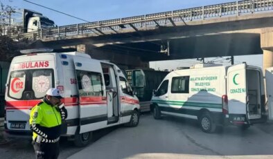 Malatya’da trenin çarptığı genç öldü