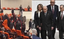 Meclis’teki bütçe maratonunun son gününe damga vuran an! Tokalaşmadılar