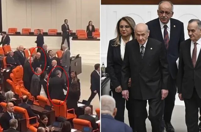 Meclis’teki bütçe maratonunun son gününe damga vuran an! Tokalaşmadılar