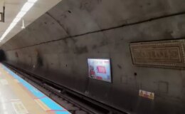 Metro istasyonunda intihar girişimi! Seferler durdu