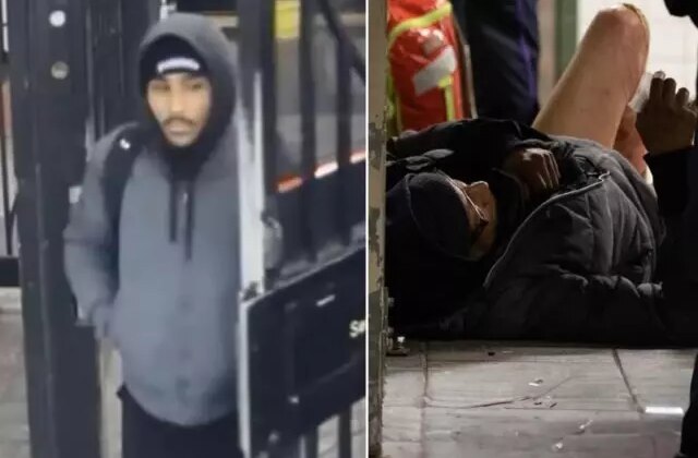 Metroda infial yaratan olay! Uyuyan adamı ateşe verip kaçtı