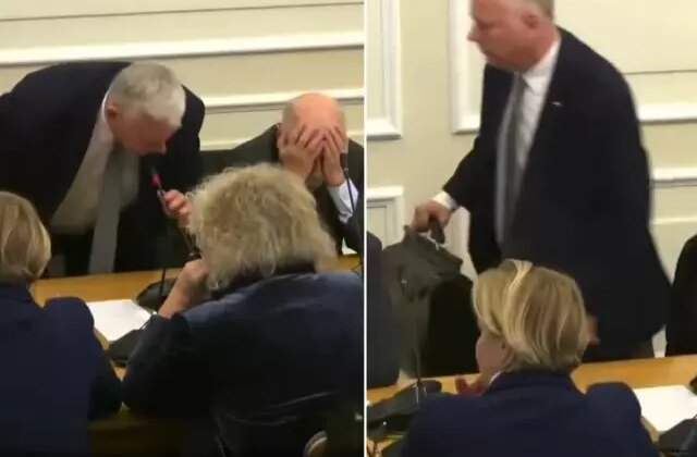 Milletvekili “Hoşça kalın geri zekalılar” diyerek komisyonu terk etti