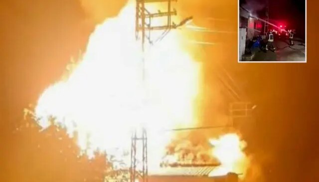 Mutfak tüpleri birbiri ardına patladı! Osmaniye’de yangın 3 saatte zor söndürüldü