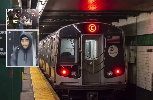New York metrosunda dehşet: Evsiz adamı ateşe verdi