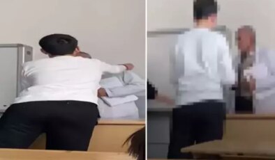 Öğretmene yapılan saygısızlığa velilerden tepki!