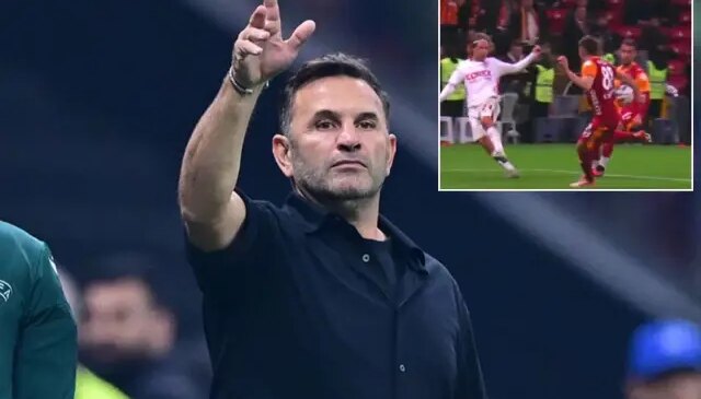 Okan Buruk, Samsunspor’un penaltı beklediği pozisyonu yorumladı