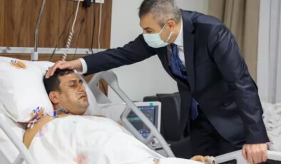 Okul bahçesinde tüfekle vurulan müdürden güzel haber