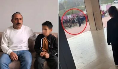 Okul müdürünün darp ettiği öğrencinin babası konuştu: Videoya bakınca…
