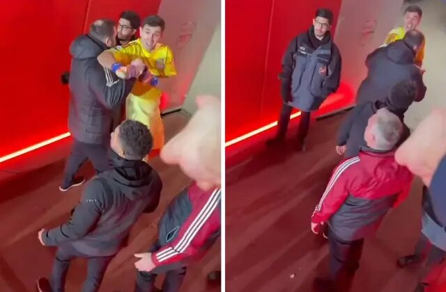 Olay kaleci Emiliano Martinez 4 gol yediği maçın ardından çıldırdı