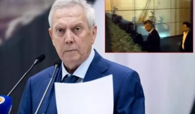 Ortalık yangın yeriyken Aziz Yıldırım’ın fotoğrafı tartışma yarattı