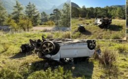 Otomobil takla attı! Feci kazada bilanço ağır