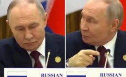 Putin’in NATO ülkelerinin liderleri karşısındaki zor anları: Yüz ifadesi şekilden şekile girdi