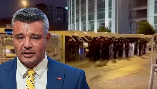 Sadettin Saran alarmı! Adliye önünde dikkat çeken hareketlilik