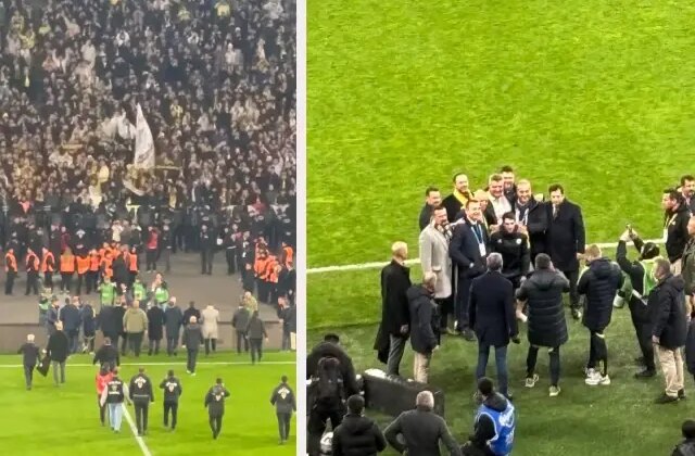 Sadettin Saran maç sonunda Fenerbahçeli taraftarların çağrısına cevapsız kalmadı