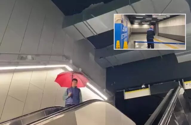 Sağanak yağış İstanbul metrosunu sular altında bıraktı