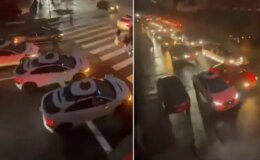 Şehirde büyük kaos! Otonom araçlar bir anda durdu, trafik kilitlendi