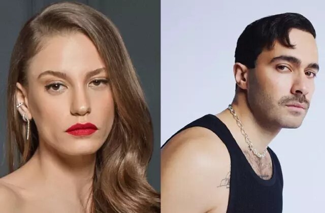 Serenay Sarıkaya ve Mert Demir’den aşk dolu paylaşım! Omzuna öpücük kondurdu