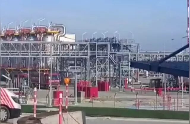 Botaş tesisinde yangın! Alevler yükseldi, alarm durumuna geçildi