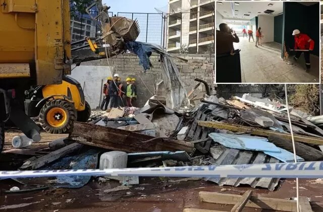 Görüntüler İstanbul’daki ünlü AVM’den! Balyozu vurup tek tek yıktılar