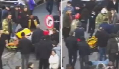 Şişli’de otomobil yayaların arasına daldı; 5 yaralı