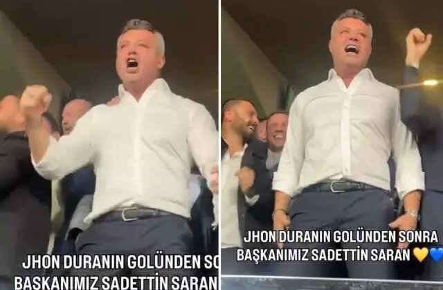 Son dakika golünde sevinçten çıldıran Sadettin Saran “Okan” diye bağırdı iddiası