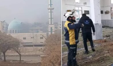 Suriye’de bir camide patlama! Çok sayıda ölü ve yaralı var