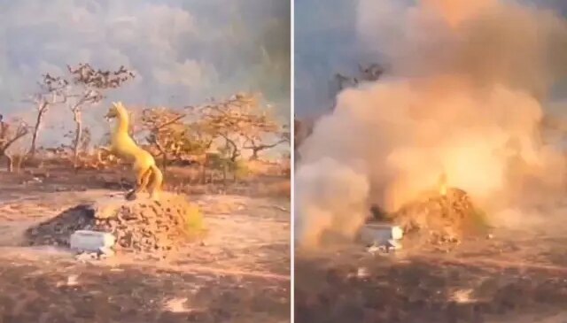 Tayland ve Kamboçya’nın çatışması, savaşa dönmek üzere! Anıtı böyle yerle bir ettiler