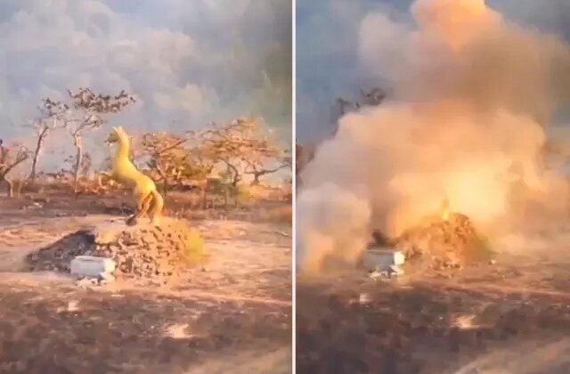 Tayland ve Kamboçya’nın çatışması, savaşa dönmek üzere! Anıtı böyle yerle bir ettiler