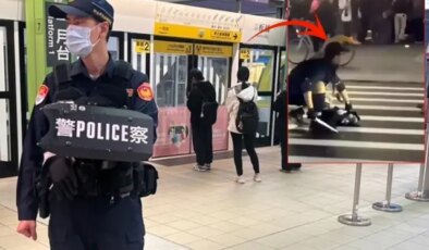 Tayvan’da metroda bıçaklı saldırı: Sis bombası atıp 3 kişiyi katletti