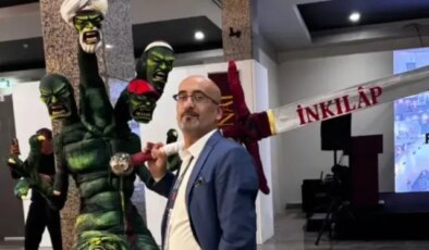 Tepki çeken heykeli yapan da sergileyen de gözaltında