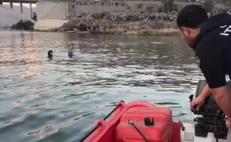 Terliğini almak isterken Dicle Nehri’ne düşen Ahmet’i arama çalışması başlatıldı
