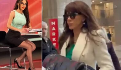 Testi pozitif çıkan Ela Rümeysa Cebeci ifade vermek için adliyeye geldi