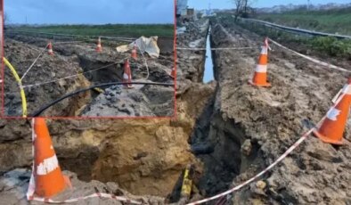 Toprak kaydı, işçiler göçük altında kaldı