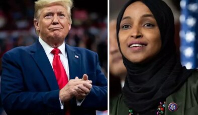 Trump’tan Somalili Kongre üyesi için ağza alınmayacak sözler