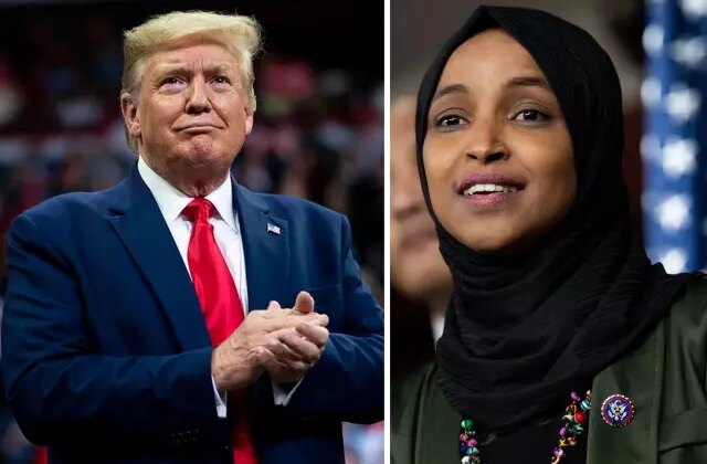 Trump’tan Somalili Kongre üyesi için ağza alınmayacak sözler