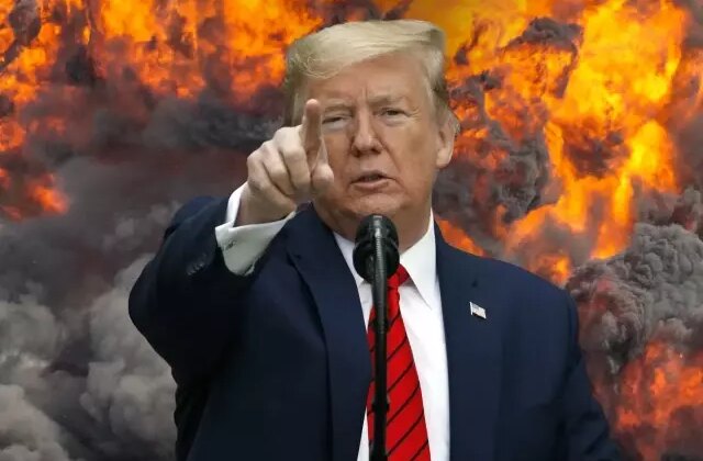 Trump’tan yeni tehdit: Yakında karadan da saldırılara başlayacağız