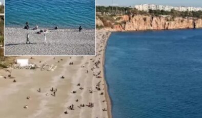 Ülke donarken o kentimiz yazı yaşadı