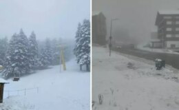 İstanbul’un yanı başında göz gözü görmüyor! Kar kalınlığı 18 santime ulaştı