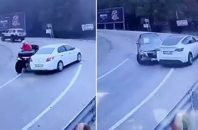 Uludağ yolu buz pistine döndü, üst üste kazlar yaşandı