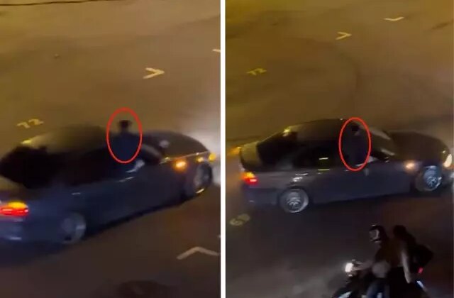 Ümraniye’de drift yapan sürücü trafiği birbirine kattı