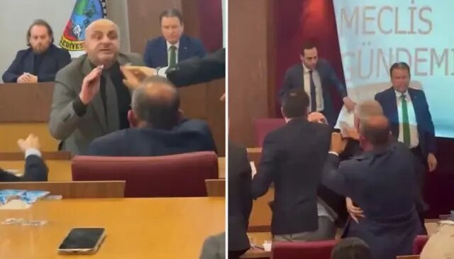 Üniversitelilerin izlediği belediye meclis toplantısı karıştı