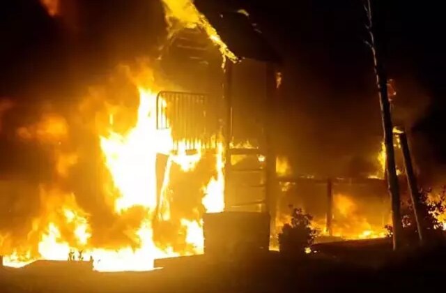 Parkı küle çeviren çocuk: Isınmak için ateş yaktık