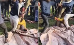 İnfial yaratan görüntü! Evli kadınla uygunsuz yakalanan din adamını…