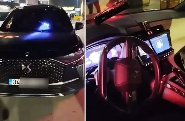 Yalova’da çakarlı otomobil sürücüsüne 276 bin lira ceza