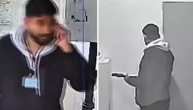 Yardım bahanesiyle girdi, duvarlara rezil yazılar yazdı