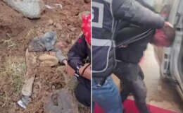 Vicdansız dayı diri diri toprağa gömdüğü yeğenini arama çalışmalarına katılmış